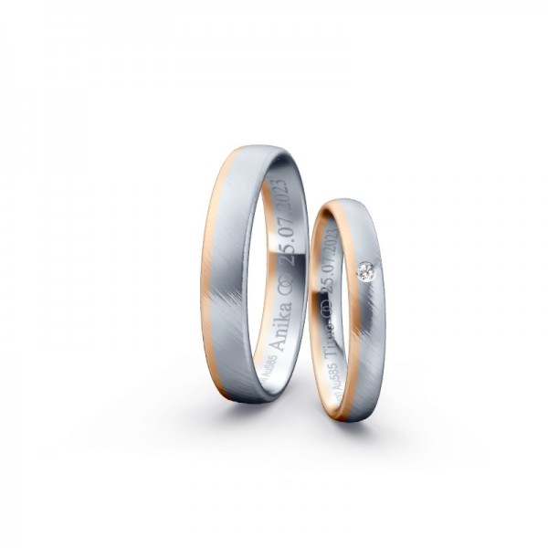 Individuelles Ringkonfigurator-Paar