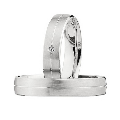Trauringe Weißgold