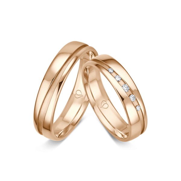 Trauringe Roségold