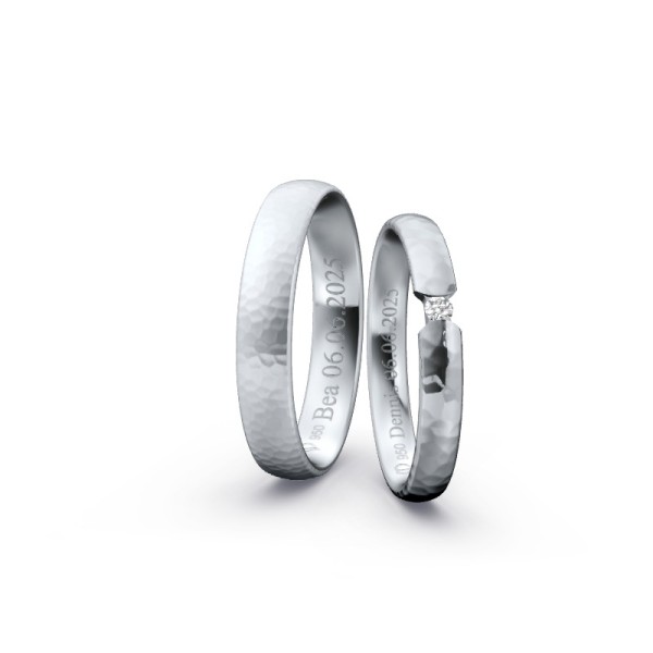 Individuelles Ringkonfigurator-Paar