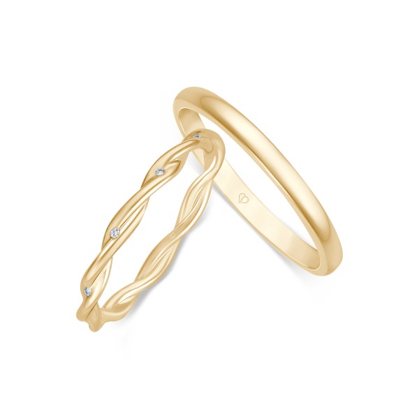Trauringe Gelbgold