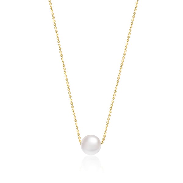 Halskette mit Akoya Perlen