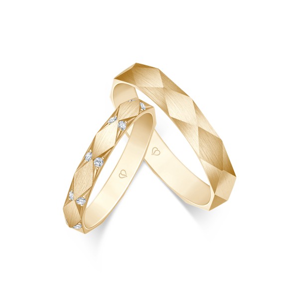 Trauringe Gelbgold