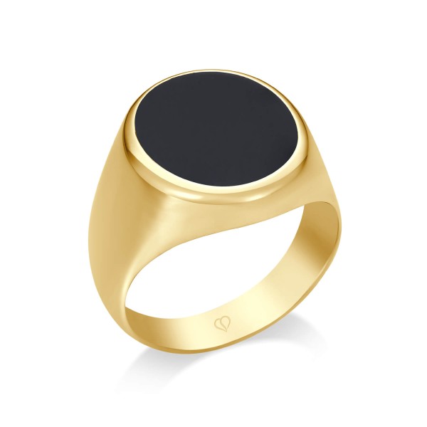 Siegelring Oval 16x14mm