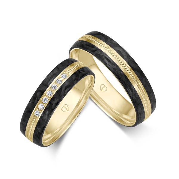 Trauringe Mehrfarbig