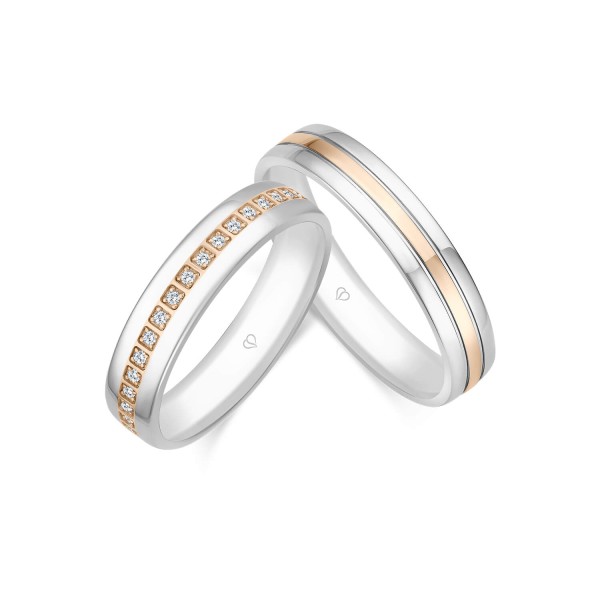 Trauringe Mehrfarbig