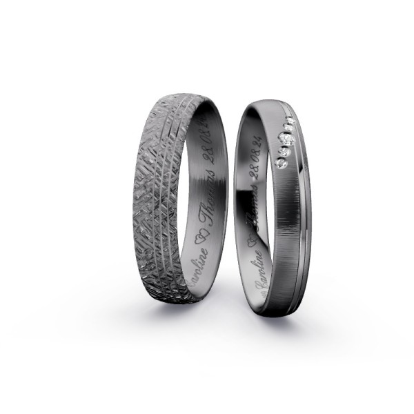 Individuelles Ringkonfigurator-Paar