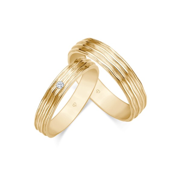 Trauringe Gelbgold