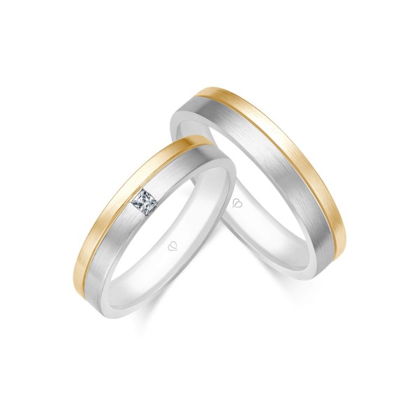 Trauringe Mehrfarbig