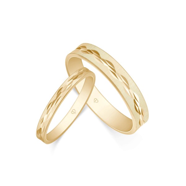 Trauringe Gelbgold