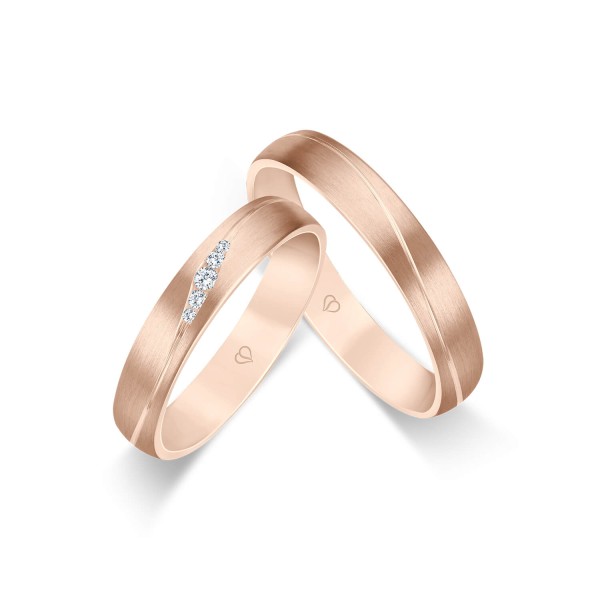 Trauringe Rotgold