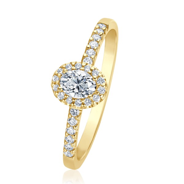 Verlobungsring Inspiring Oval