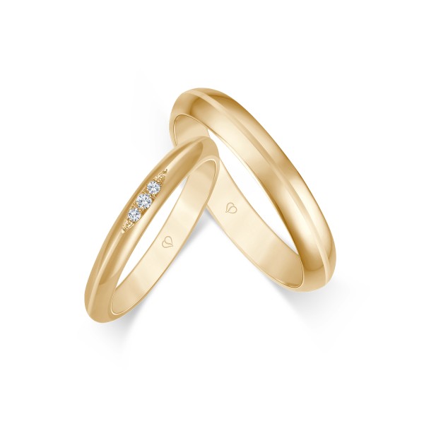 Trauringe Gelbgold