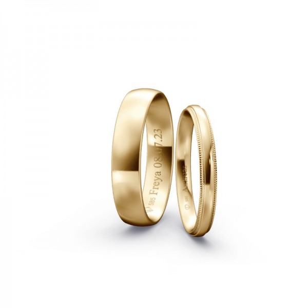 Individuelles Ringkonfigurator-Paar