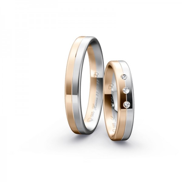 Individuelles Ringkonfigurator-Paar