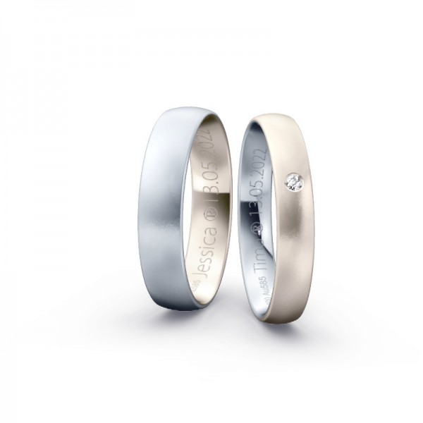 Individuelles Ringkonfigurator-Paar