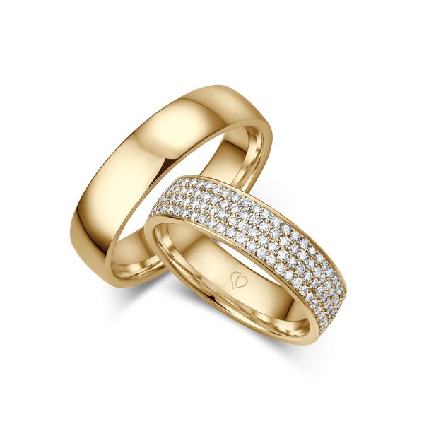 Trauringe Gelbgold